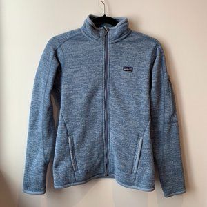 NWOT Patagonia Better Sweater Blue Fleece Jacket